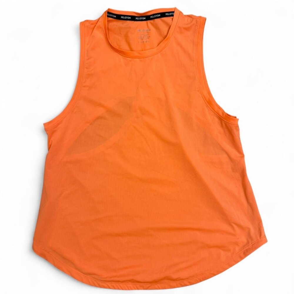 Peloton Distance Slash Open Back Muscle Tank | Size Small | EUC